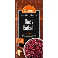 Ostmann Gewürze – Oma’s Rotkohl Gewürzmischung, für 4 Portionen, mit winterlichen Gewürzen, 8 g im Beutel (Verpackungsdesign kann abweichen)