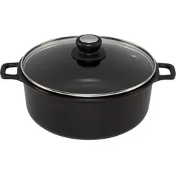 De Buyer Choc Extreme Bratentopf mit Glasdeckel 28cm induktion