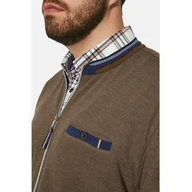 Charles Colby DUKE RUPOLD Sweatjacke Braun 3XL