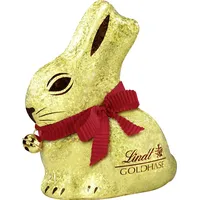 Lindt Schokolade GOLDHASE Glamour Edition Gold | 100 g GOLDHASE | Premium Vollmilch-Schokolade in Hasenform zu Ostern | Osterschokolade | Schokoladengeschenk | Schokoladenhase | Osterhase