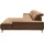 Musterring Ecksofa Leder 3-Sitzer Beige