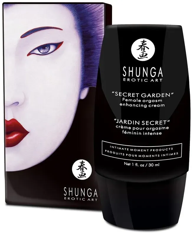 SHUNGA - INTENSIVE WEIBLICHE ORGASMUSCREME SECRET GARDEN