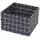 MCW Aufbewahrungskorb MCW-C37 4er-Set 19 x 19 x 12 cm dunkelgrau