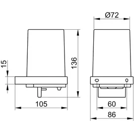 Keuco Edition 11 Seifenspender 180ml Messing gebürstet