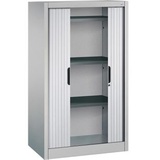 Californian Products CP Omnispace Rollladenschrank silber 3 Fachböden 80,0 x 42,0 x 134,5 cm