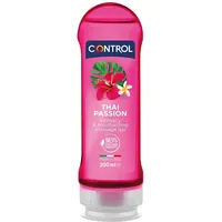 Control 2-in-1 *Thai Passion* Intimacy & Moisturizing Massag Gel Gleitmittel 0,2 l