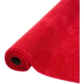 Snapstyle Hochflorteppich, Rot, Textil, 80x320 cm, Teppiche & Böden, Teppiche, Hochflorteppiche & Shaggys