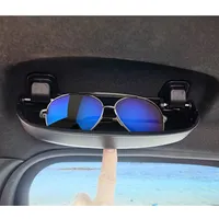 BIXUAN Focus4 kompatibel mit Ford Ranger Focus MK4 2018-2024 2025 Fiesta MK8 2016-2022 Sonnenbrillenhalter Brillenetui Brillenhalter,Aufbewahrungsbox Organizer Schwarz 2 Schraubendreher