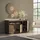 SKRAUT HOME Sideboard 156 x 80 x 37 cm Eiche Schwarz