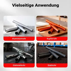 Wiltec Rohrbiegemaschine hydraulisch 8t Rohrbiegegerät Rohrbieger Biegemaschine
