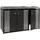 MCW Mülltonnenbox MCW-O67-PK-3 196 x 125 x 84 cm schwarz