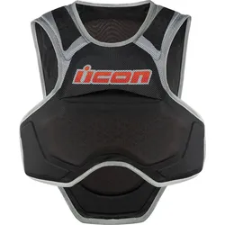 Icon Field Armor Softcore, Protektorenweste Level-1 - Schwarz/Grau - M/L
