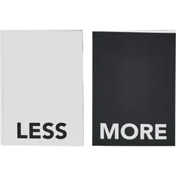 Less + More Skizzenblöcke kariert 2 St.