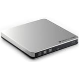 techPulse120 USB 3.0 Typ-C externer Blu-ray Brenner 3D Burner Superdrive Blueray Laufwerk BD DVD CD Slim für Computer Notebook Ultrabook Windows 10 & 11 MacOS Apple iMac MacBook Silber