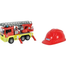 BRUDER, MAN TGA Feuerwehr mit Drehleiter & Light+Sound Mod, 1760