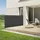 ECD Germany Sichtschutzmatte 120 x 500 cm Anthrazit PVC 2 St.
