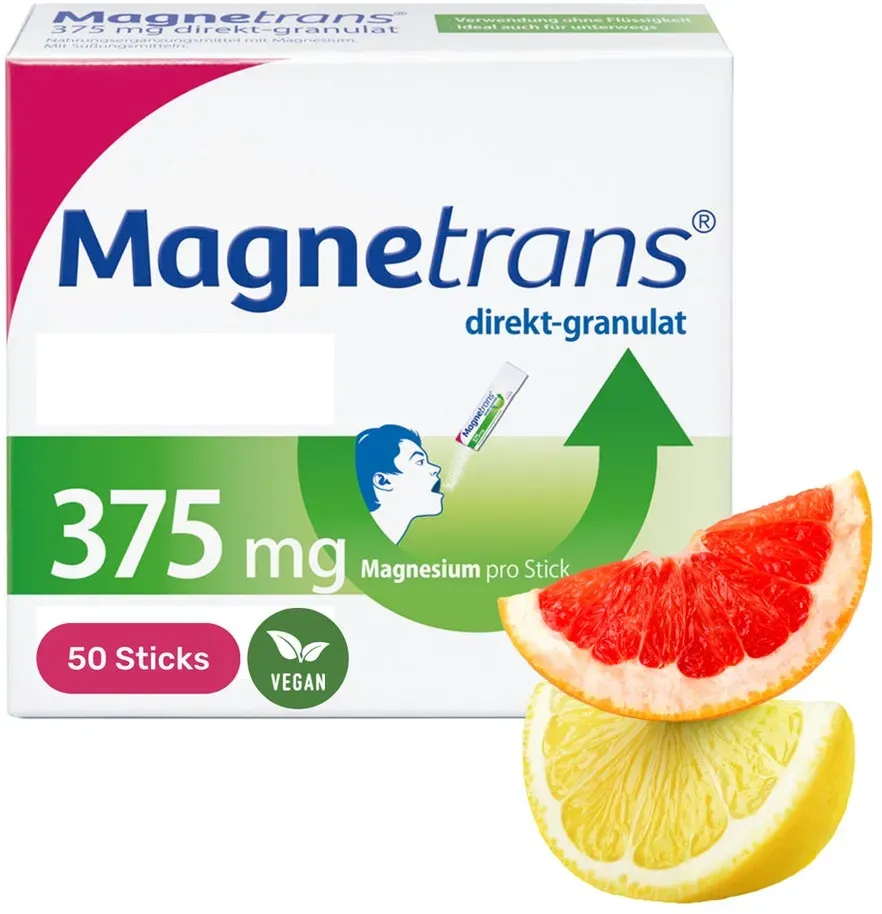 Preisvergleich Produktbild Magnetrans direkt 375mg Magnesium Granulat 50 St