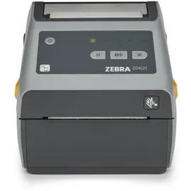 Zebra Technologies Zebra Etikettendrucker 300 dpi LCD USB,RS232,LAN,BT,WLAN (300 dpi), Etikettendrucker, Grau