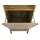 Mendler Hochschrank HWC-O42, Badschrank Badregal Badezimmer Schrankfächer Wäschekorb, MDF Melamin 174x39x30cm ~ Holzoptik natur