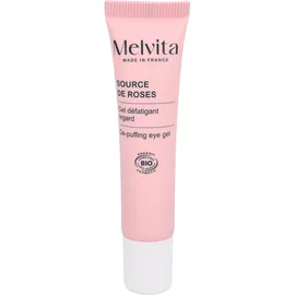 Melvita SOURCE DE ROSES frisches Augenkontur-Gel 15 ml