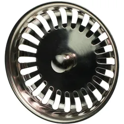 Blanco 125555 Siebkörbchen 83mmØ Hubstange 8x47mm für Spülbecken (Beschreibung)