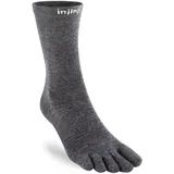 injinji Liner Crew Wool 1 Paar Grau M