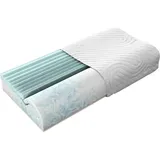 Traumschlaf Clima Premium Nackenstützkissen 40 x 80 cm Weiß