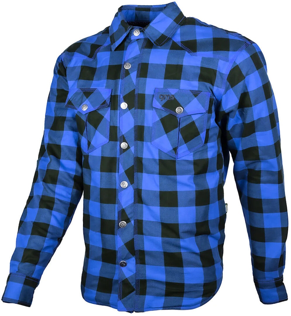 GMS Jaguar Motor Shirt, zwart-blauw, S Voorman