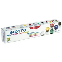 Giotto Schulmalfarben 6 Tuben