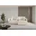altdecor Ecksofa Cord 2-Sitzer Beige