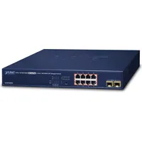 Planet GS-4210-8P2S + 2-Port 100/1000X SFP Managed Switch