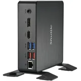 Shuttle XPC nano NC4010BA Intel® Celeron® 7305 4GB DDR4 128GB SSD Windows 7 Professional Schwarz