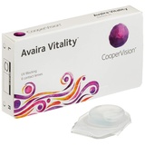 CooperVision Avaira Vitality (6er Packung) Monatslinsen +4.5 dpt / BC 8.4) mit UV-Schutz