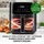 GOURMETmaxx Heißluftfritteuse 4,5 l schwarz