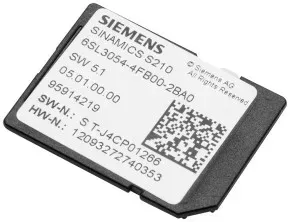 Siemens 6SL3054-4FB10-2BA0 SINAMICS S210 SD-Card V5.1 SP1 6SL30544FB102BA0