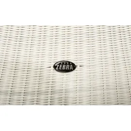 Zebra Technologies Loomus Gartentisch Ø 100 x 75 cm silkwhite/natur