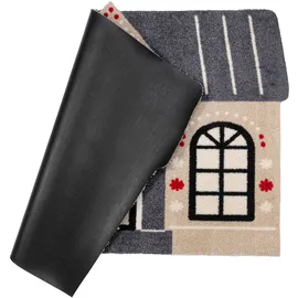 Wash+Dry Cozy Cabin 60 x 85 cm Bunt
