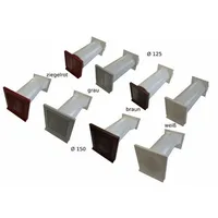 Quellmalz 12.34001B Mauerkasten rund / Rechteck Ø 150 mm,