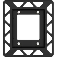 TECE loop / square Urinal-Einbaurahmen für flächenbündige Montage, schwarz