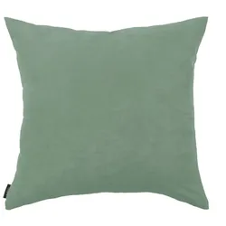 Kissenhülle HOMING "Monaco" Gr. 2, grün, B:40cm L:40cm, Polyester, Polyester, Kissenbezüge, Pflegeleicht