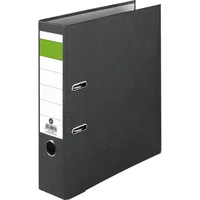 Falken Ordner Grüner Balken, A4, Rückenbreite 80 mm, Qualitätsmechanik,