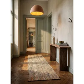 KADIMA DESIGN Läufer Boho Natur-Bunt 60 x 230 cm - ERME Kadima Design