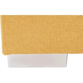 sit&more Hocker Santorini Luxus-Microfaser 99 x 41 x 65 cm Gelb