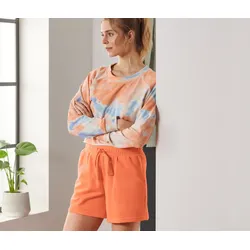 Tchibo - Sport-Sweatshorts - Damen - Gr. S - orange
