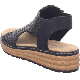 Rieker 62783 Damen Schwarz 39