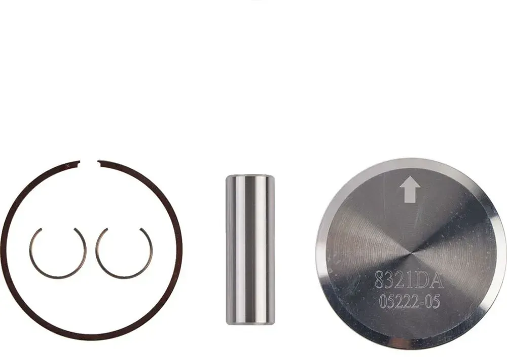Wossner Yamaha Yz 125 22 8321da Kolbenkit - Silver - One Size