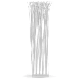 DESIGN DELIGHTS RAUMTEILER Slim | Weidenholz, 170x40cm | Zweige Paravent, Raumtrenner, Stellwand, Trennwand, Ankleide Sichtschutz, Äste Trennschutz | Farbe: weiß