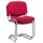 NOWY STYL 2 Nowy Styl Besucherstühle Iso Swing ISO SWING CHROM C29 bordeaux Stoff
