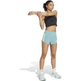 adidas Adizero Gel 3in Laufshorts Damen-Türkis, Größe L