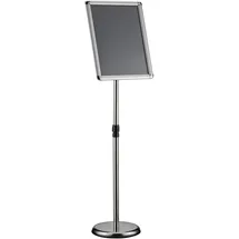 Wiltec Wiltec, Präsentationsständer 88-138cm Infoständer Aufsteller Werbeaufsteller A3,